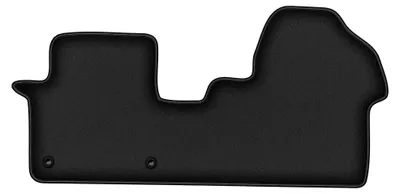 Produktbild von Velours-Fußmatten Vorne für Toyota ProAce II 2016- (Transporter) – 2-tlg, Schwarz, passgenau – Wielganizator DURBAN