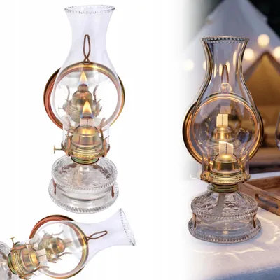 Produktbild von Maxi 31 Cm Spiegel-Petrollempleppe, Gartenlaterne, Glas