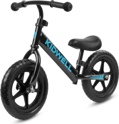 Produktbild von COIL Fahrrad-Laufrad, Lauflernrad, Kinderlaufrad, Rutscher, Balance Bike, Stahlrahmen, EVA-Schaumräder, maximales Gewicht 30 kg, Schwarz