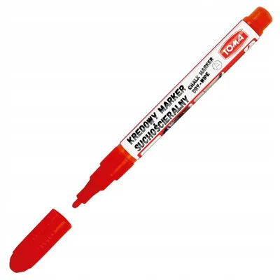 Image de Toma TO-297 Marqueur Craie 1,5 mm Rouge