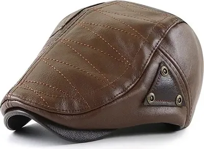 Produktbild von ED-26115 Baskenmütze - Stylisch in Braun für Herren KP26115