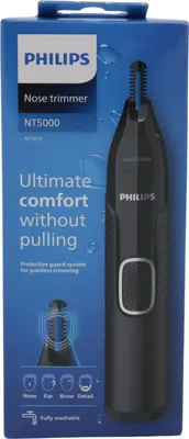 Zdjęcie produktu dla Philips | NT5650/16 | Trymer do nosa, uszu, brwi i włosów szczegółowych | Trymer do nosa, uszu, brwi i włosów szczegółowych | Czarny