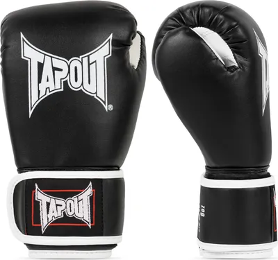 Image de Gants de boxe junior en similicuir (1 paire) MUNDO Black/White 06 oz Tapout