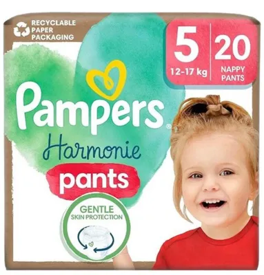 Image de Pampers Harmonie - luierbroekjes 20st N°5 (12-17kg)