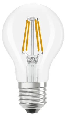 Zdjęcie produktu dla OSRAM LEDFil Birne E27 4W 470lm 4000K klar – 6er Vorteilset