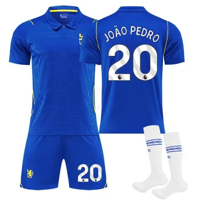 Produktbild von #20 JOAO PEDRO Chelsea home game,26-27 football jersey for Kids and Adults SIZE:20