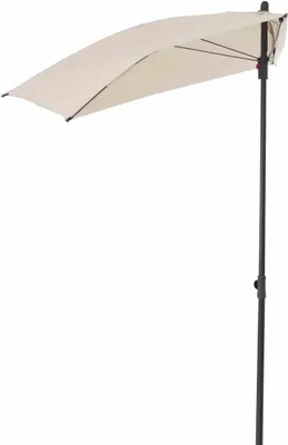 Produktbild von Balkonschirm >City< in anthrazit, natur - 160x0,2x100 (BxHxT)