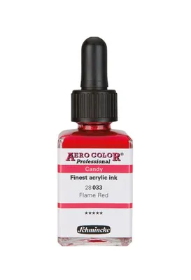 Produktbild von Schmincke Aero Color Flame Red 28ml Candy-Farben 28 033 023