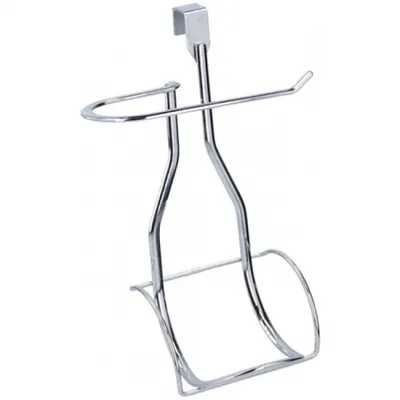 Produktbild von Toilettenpapierhalter WC Rollenhalter chrom Papierhalter 28x17cm zum Hängen