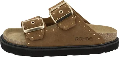 Produktbild von Rohde Tropea Pantoletten Atmungsaktives, weiches Fußbett, Rutschfeste, flexible Laufsohle, Verstellbare Schnallen mit Nietenoptik