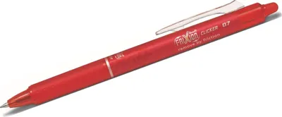 Image de Stylo Pilot Frixion Clicker Encre effaçable rouge 0,4 mm 12 pièces