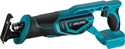 Produktbild von Drillpro 18V Elektrische Säbelsäge, bürstenloser Motor, 3000W, einstellbare Geschwindigkeit 0 - 3000 U/min, hohe Schnittkapazität, Ohne Akku