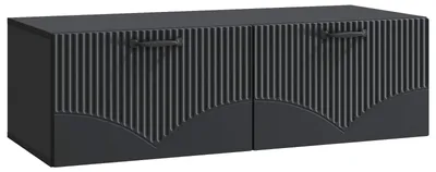 Image de Meuble TV mural Noir 98 x 41 x 30 cm Bois d'ingénierie