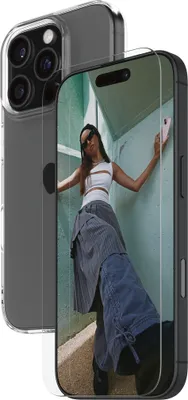 Zdjęcie produktu dla PanzerGlass SAFE. by ® 2-in-1 Protection Bundle iPhone 16 Pro | Bulk, Apple, Apple - iPhone 16 Pro, Aplikacja na sucho, Odporny na zadrapania, Odporny na wstrząsy, Przezroczysty, 50 szt.
