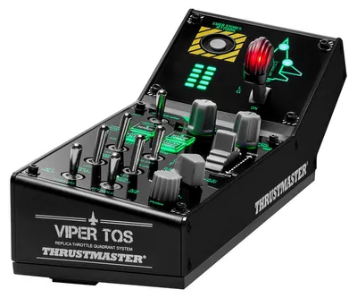 Produktbild von Thrustmaster VIPER Panel Schwarz USB Joystick + Motorsteuerungshebel PC