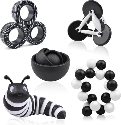 Produktbild von Fidget Toys Erwachsenen-Set, sensorisches Spielzeug, Osterkorbfüller für Kinder, Teenager, Autismus, Schreibtischspielzeug, Stressabbau-Spielzeug