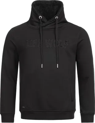 Produktbild von Red Bridge Herren Pullover Sweatshirt Schalkragen hoher Kragen Schwarz S