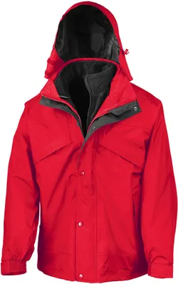Produktbild von Result R68X | 3-in-1 Zip & Clip Jacket - Farbe: Red - Größe: S