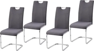 Produktbild von Schwingstuhl KellyC Grau 4er HTI-Line