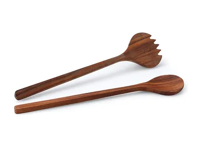 Image de CONTINENTA, couverts pour salade, en acacia, 36 cm, référence : 4017167484105