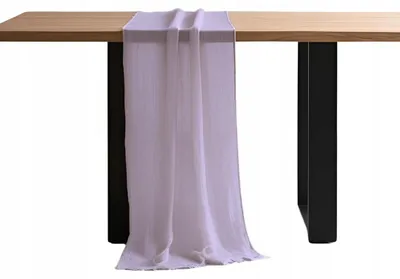 Produktbild von Tischläufer Für Tisch, Bank, Bankett- Und Küchentisch 90×340 Cm Lavendelfarben