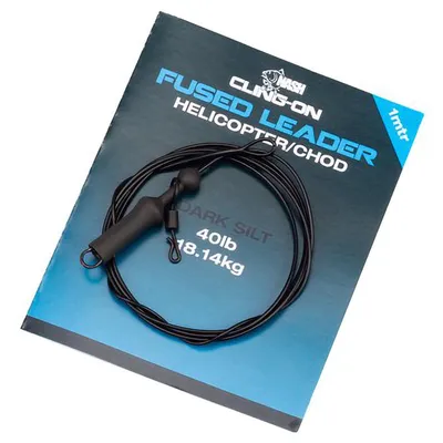 Produktbild von Nash Fused Heli/chod Vorfachschnüre Silber Silber One Size