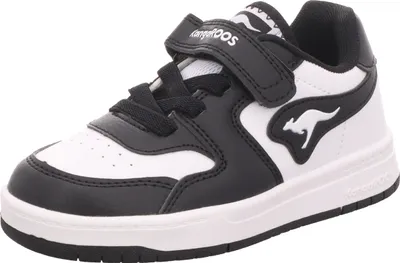 Produktbild von KangaROOS Kinder-Jungen-Snealer-Slipper-Klettschuh K-CP Fair EV Schwarz-Weiß, Farbe:schwarz, EU Größe:29