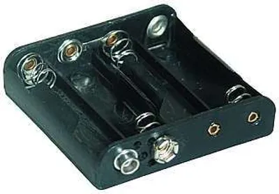 Produktbild von Batteriehalter 4xMignon Flach
