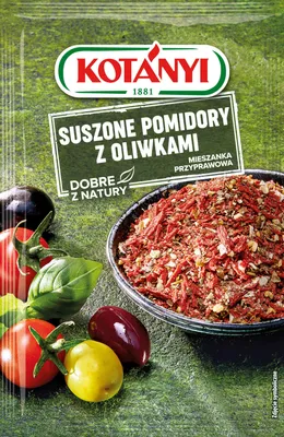 Obrázek produktu pro Kot Suszone pomidory w oliwie z ziołami 22 g
