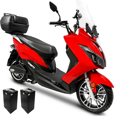 Produktbild von Maximus, E-Scooter MX2-45 - 45 km/h, 2 x Lithium Akku 60V-32,5Ah, 3000 Watt