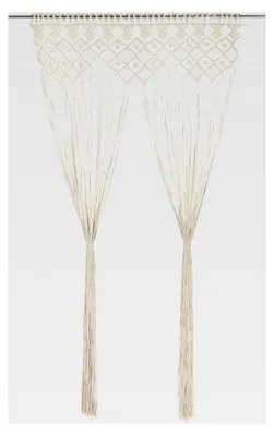 Produktbild von Makramee Vorhang 140x240cm Baumwolle Vorhänge