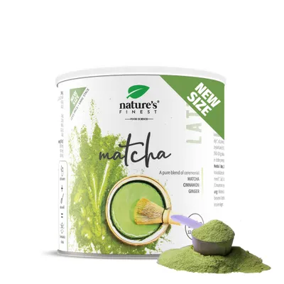 Obrázok produktu pre Nature's Finest - Matcha Chai Herbal Latte - Zdravá a Chutná Alternatíva Kávy