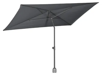 Produktbild von Livarno Sonnenschirm Rechteckig 210x140 cm UV Schutz Höhenverstellbar Anthrazit