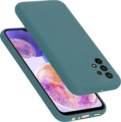 Produktbild von Cadorabo Schutzhülle für Samsung Galaxy A23 4G / 5G Hülle in Grün Handyhülle Case Cover TPU Etui