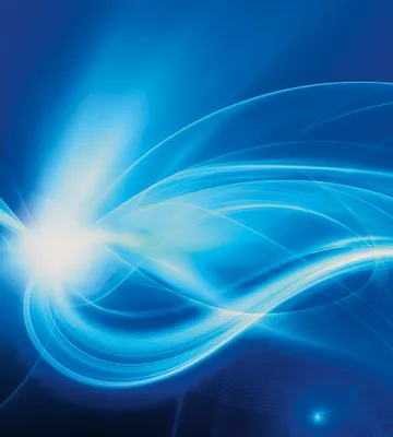 Produktbild von Fototapete - Blue Abstract 225x250cm - Vliestapete