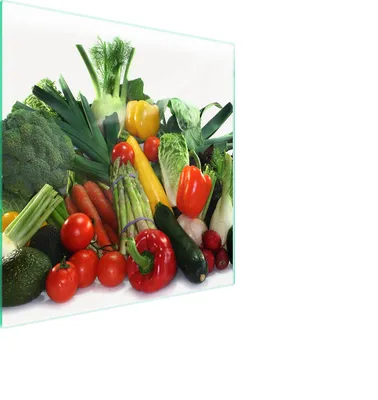 Produktbild von Glasschutzplatte Für Herd 50X52 Gemüse