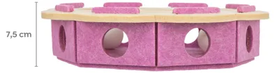 Immagine prodotto di Giocattolo per gatti Trixie Hole'n'Roll Flower 30 x 30 x 7,5 cm
