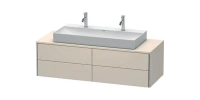 Zdjęcie produktu dla Szafka podumywalkowa XSQUARE 400x1400x548mm biały wysoki połysk biały wysoki połysk