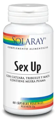 Produktbild von Solaray Sex Up Nahrungsergänzungsmittel Kapseln für Frauen, 60 Stück