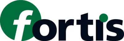 A logo with the word 'fortis' written on it.