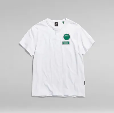 Produktbild von G-STAR RAW DENIM BADGES R T-SHIRT Herren T-Shirt