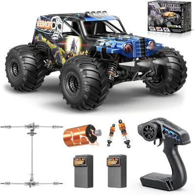 Obrázok produktu pre RC auto – bezkomutátorový terénny model – mierka 1/14 – pohon 4x4 – hydraulické tlmiče – rýchlosť 70 km/h
