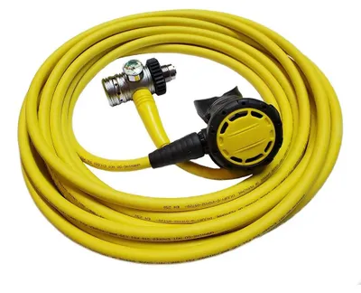 Produktbild von Metalsub Hookah Din Piston 5 M Tauchregler-set Gelb  Gelb One Size