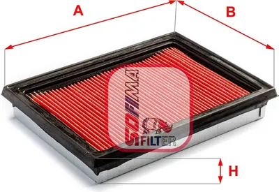 Produktbild von Luftfilter SOFIMA S 3001 A für NISSAN JUKE (F15) Filtereinsatz