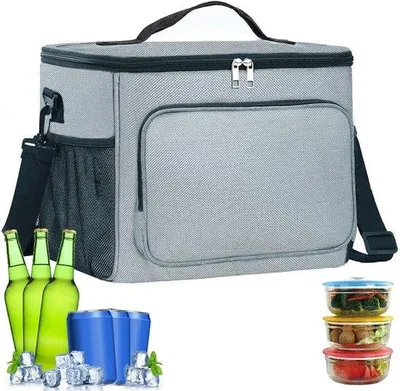 Productafbeelding van Famanu Koeltas - geschikt voor zowel warme als koude gerechten - 26 x 17 x 24 cm