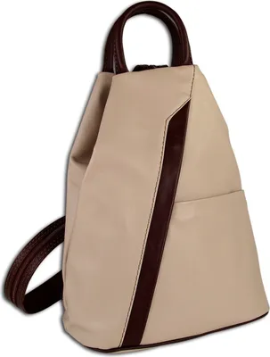 Produktbild von Toscanto Backpacks Cityrucksack, rosa, braun Leder OTT604RA