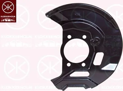 Produktbild von KLOKKERHOLM Spritzblech Bremsscheibe für NISSAN Qashqai II (J11, J11) Vorne Rechts 1618378 Ankerblech
