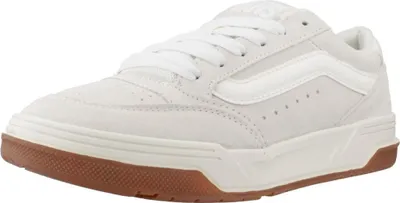 A single Vans Hylane sneaker in marshmallow beige with a gum sole is shown from a side-angle on a white background.