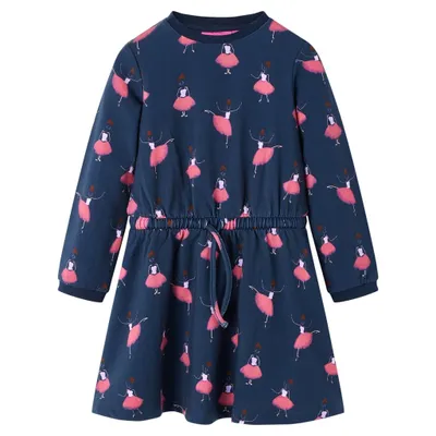 Immagine prodotto di vidaXL Abito da bambino blu navy 128