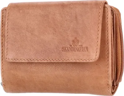 Produktbild von The Skandinavian Brand Damen Lederbörse - Cognac : Cognac Farbe vom Hersteller: Cognac